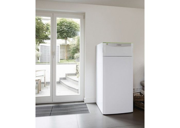 Геотермальний тепловий насос Vaillant flexoTHERM exclusive White VWF 87/4 230V