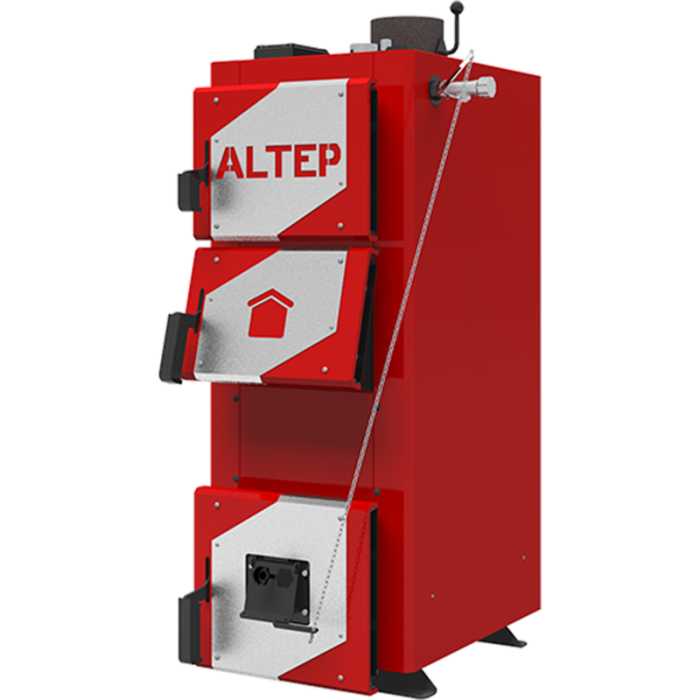 Котел твердопаливний Altep Classic Plus 16 кВт (механіка, автоматика)