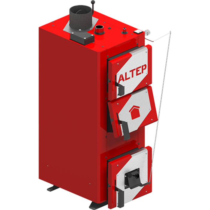 Твердопаливний котел Altep Classic Plus 24 кВт (механіка, автоматика)