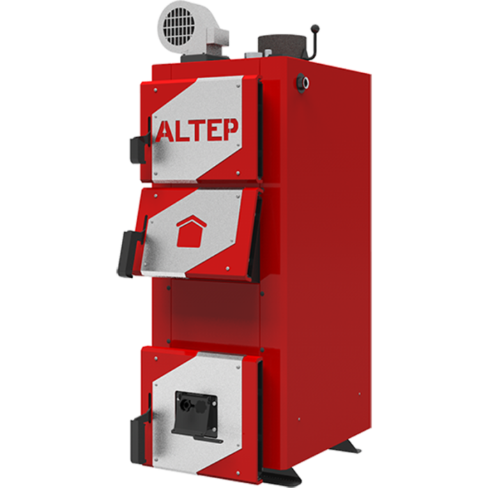 Котел твердопаливний Altep Classic Plus 16 кВт (механіка, автоматика)