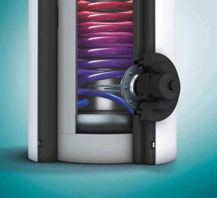 Бивалентный водонагреватель косвенного нагрева Vaillant auroSTOR exclusive VIH S 400/3 MR 392 л